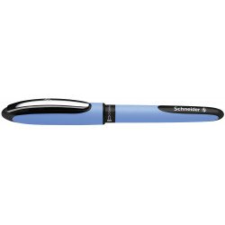 Schneider One Hybrid Rollerball Pen, medium point needle tip (Black)